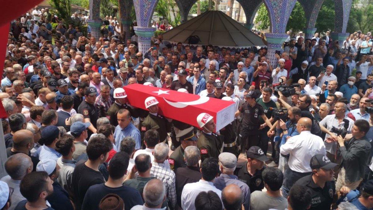 Şehit Uzman Çavuş Ramazan Gök'e veda