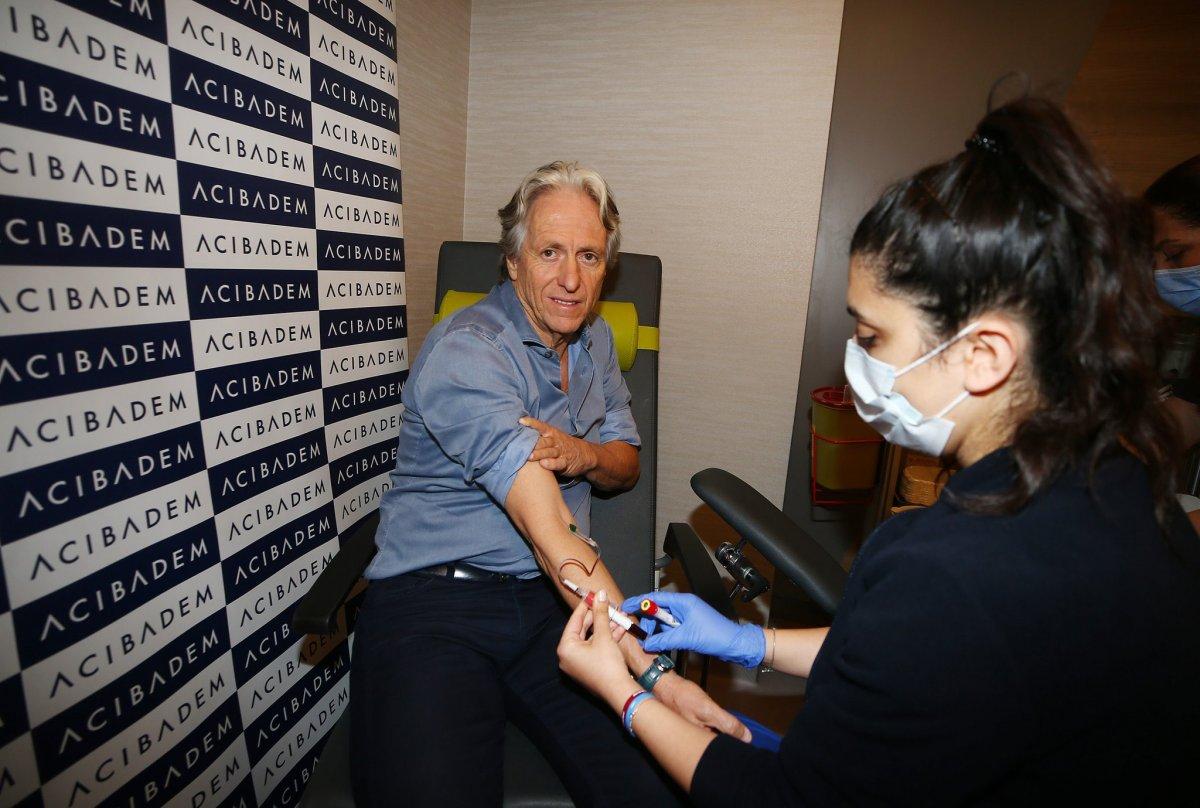 Jorge Jesus'tan Trabzonlu hemşire kan aldı