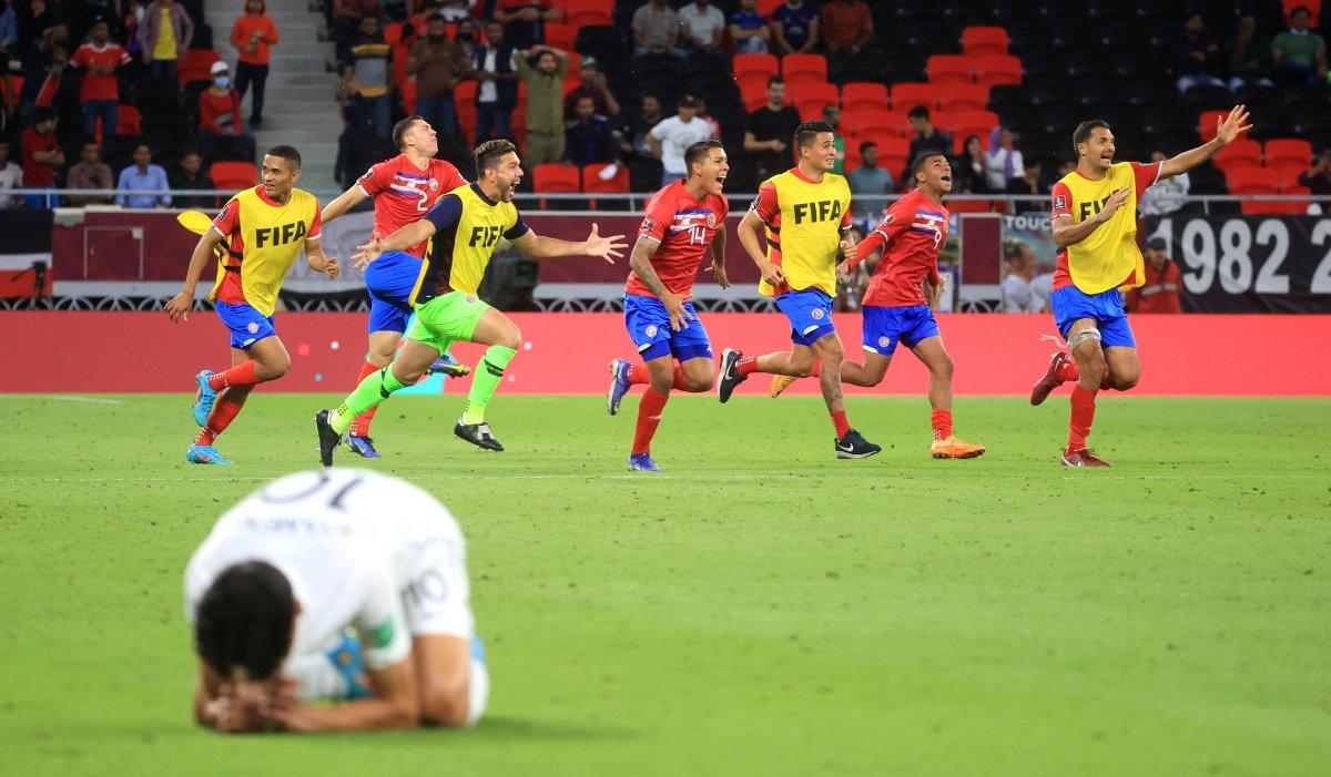 2022 FIFA Dünya Kupası'na katılan son takım Kosta Rika