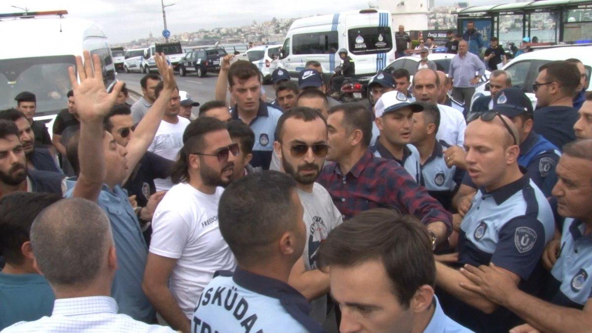İBB ve Üsküdar zabıtaları arasında gerginlik
