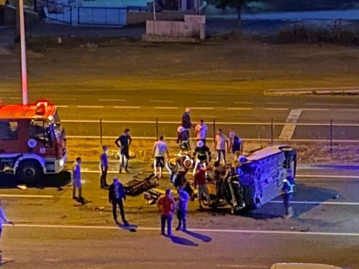 Tekirdağ'da kazada ağır yaralanan hemşire kurtarılamadı