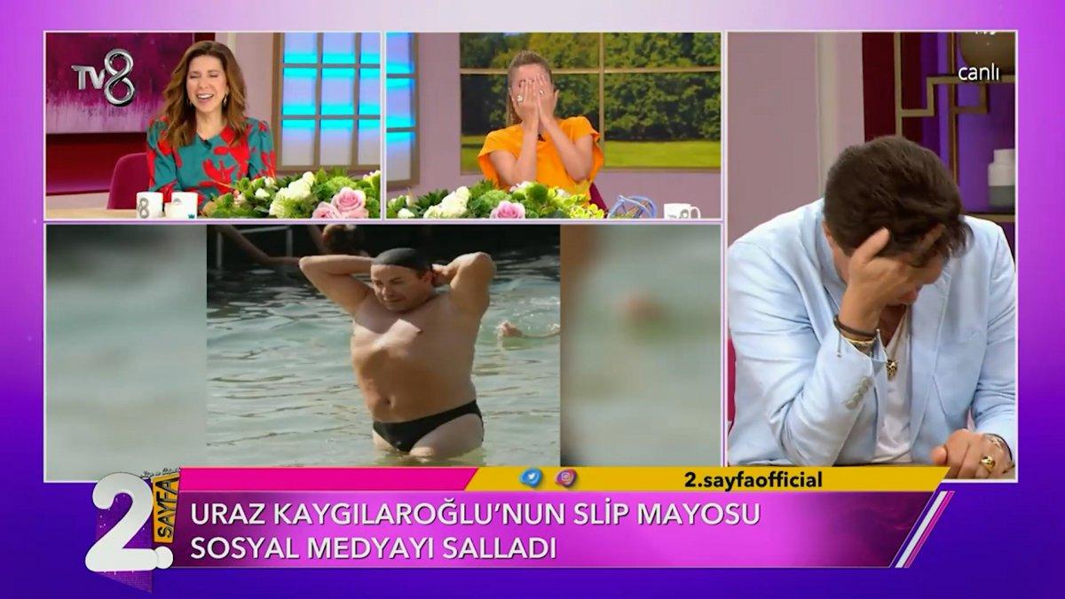 Slip mayolu fotoğrafını gören Fatih Ürek, utandığını söyledi