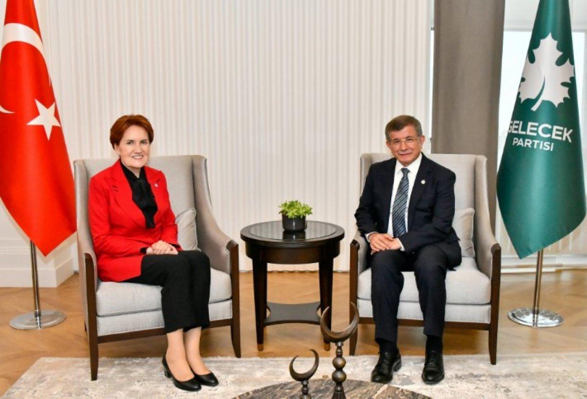 Meral Akşener'den Ali Babacan'a ziyaret