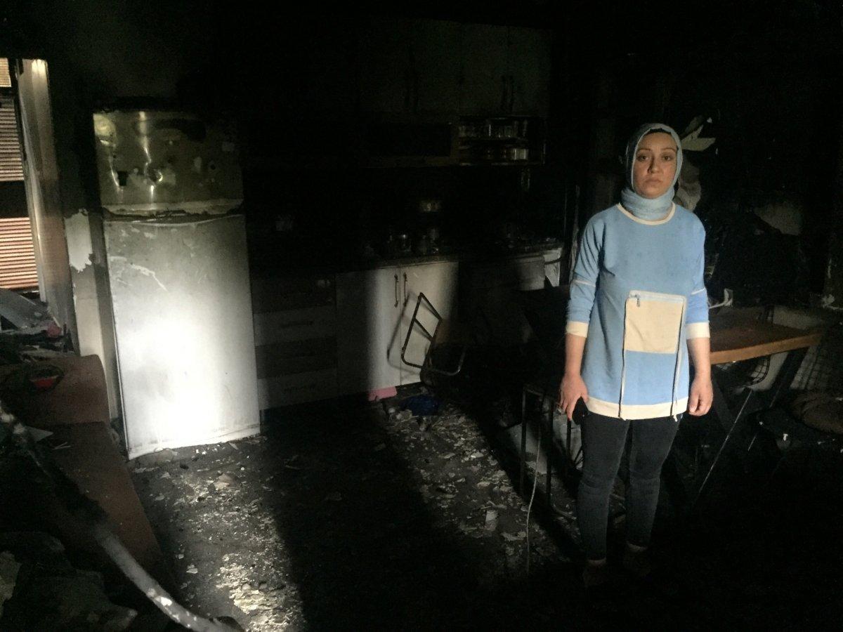 Adana'da eşinden şiddet gören kadının feryadı