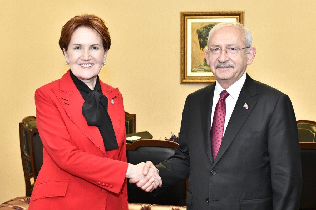 Meral Akşener, Kemal Kılıçdaroğlu ile görüştü