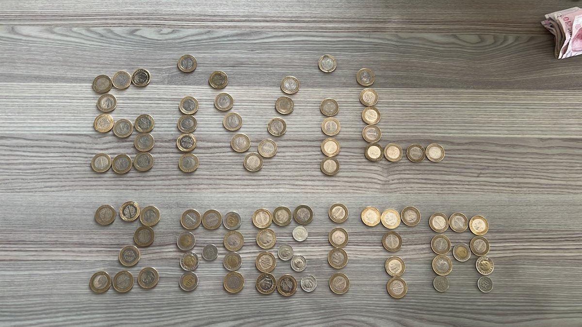 Düzce'de mama ve bez karşılığında dilencilik için kiralanan bebek