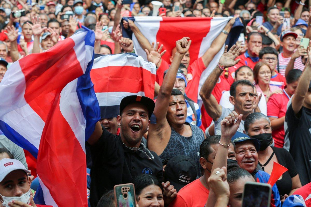 2022 FIFA Dünya Kupası'na katılan son takım Kosta Rika