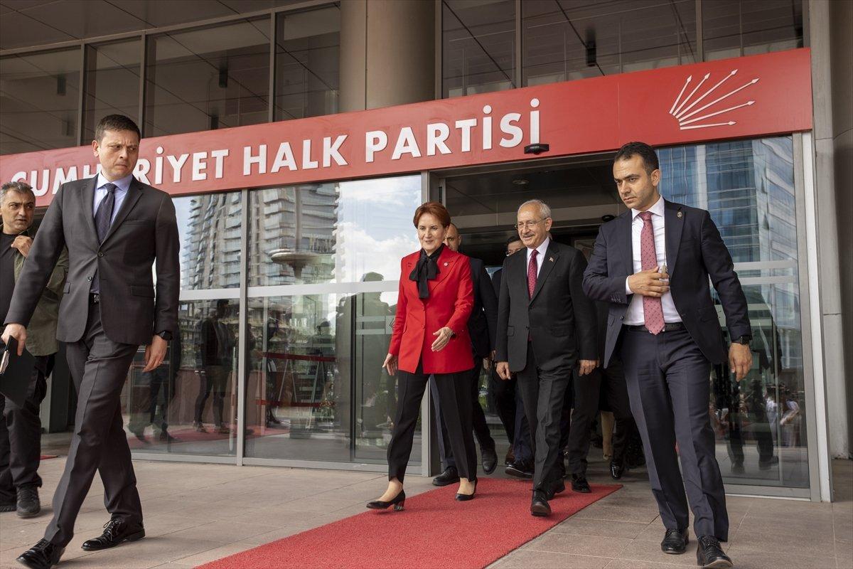 Meral Akşener, Kemal Kılıçdaroğlu ile görüştü