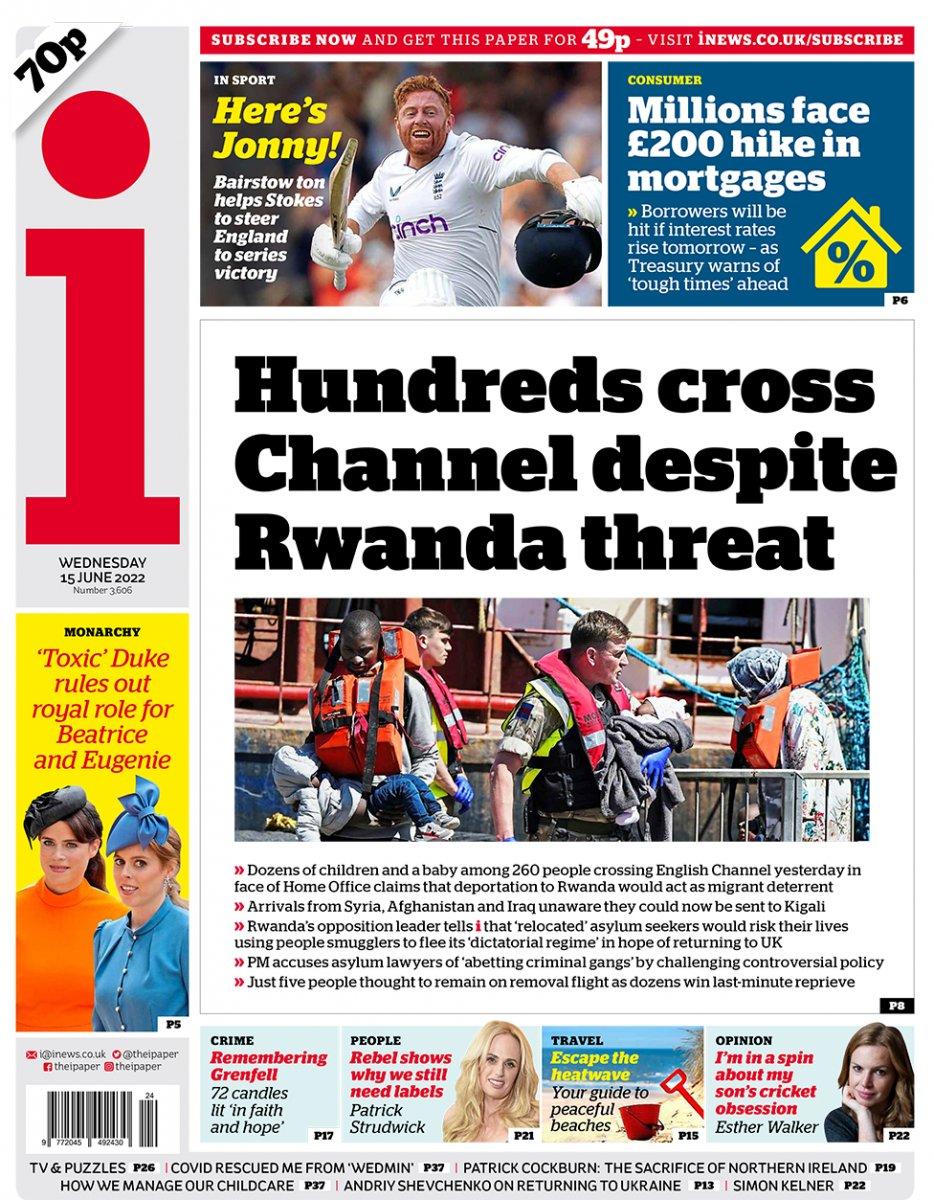 İngiliz basını: Ruanda'ya uçuşun durdurulması, Boris Johnson’a darbe