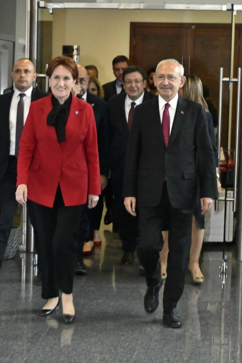 Meral Akşener, Kemal Kılıçdaroğlu ile görüştü