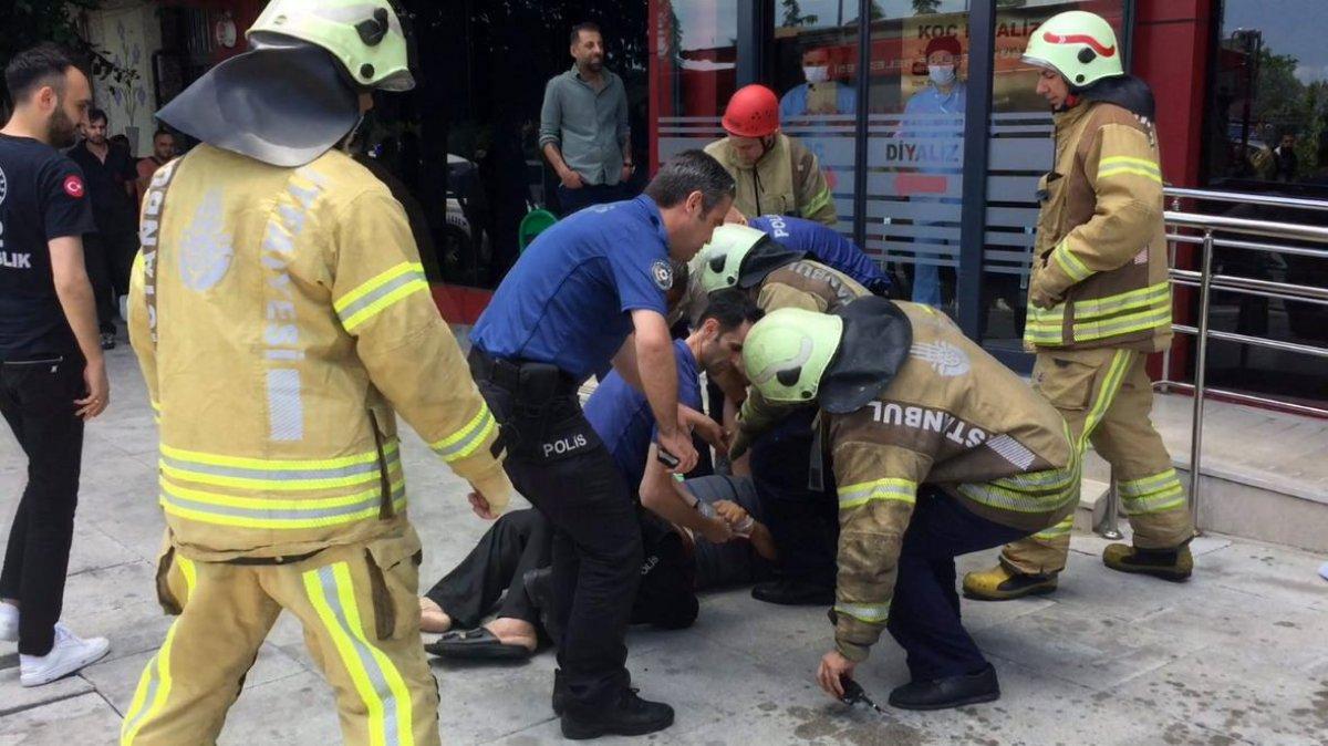 Bağcılar’da ‘dayak yedim’ deyip, kendini yakmaya çalıştı