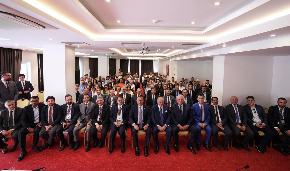 Dışişleri Bakanı Mevlüt Çavuşoğlu Kuzey Makedonya’da