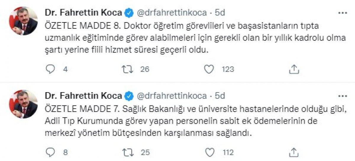 Sağlık çalışanlarının mali haklarını iyileştiren teklif, TBMM'de kabul edildi