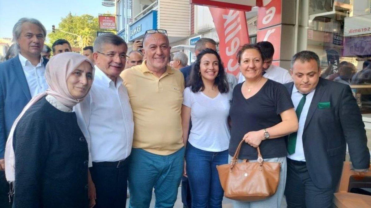 Ahmet Davutoğlu, Bahçeli’nin memleketi Osmaniye’de protesto edildi