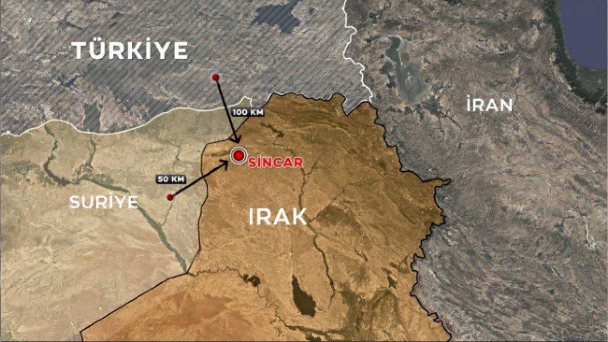 MİT ve TSK’dan Sincar’a operasyon: 6 terörist öldürüldü