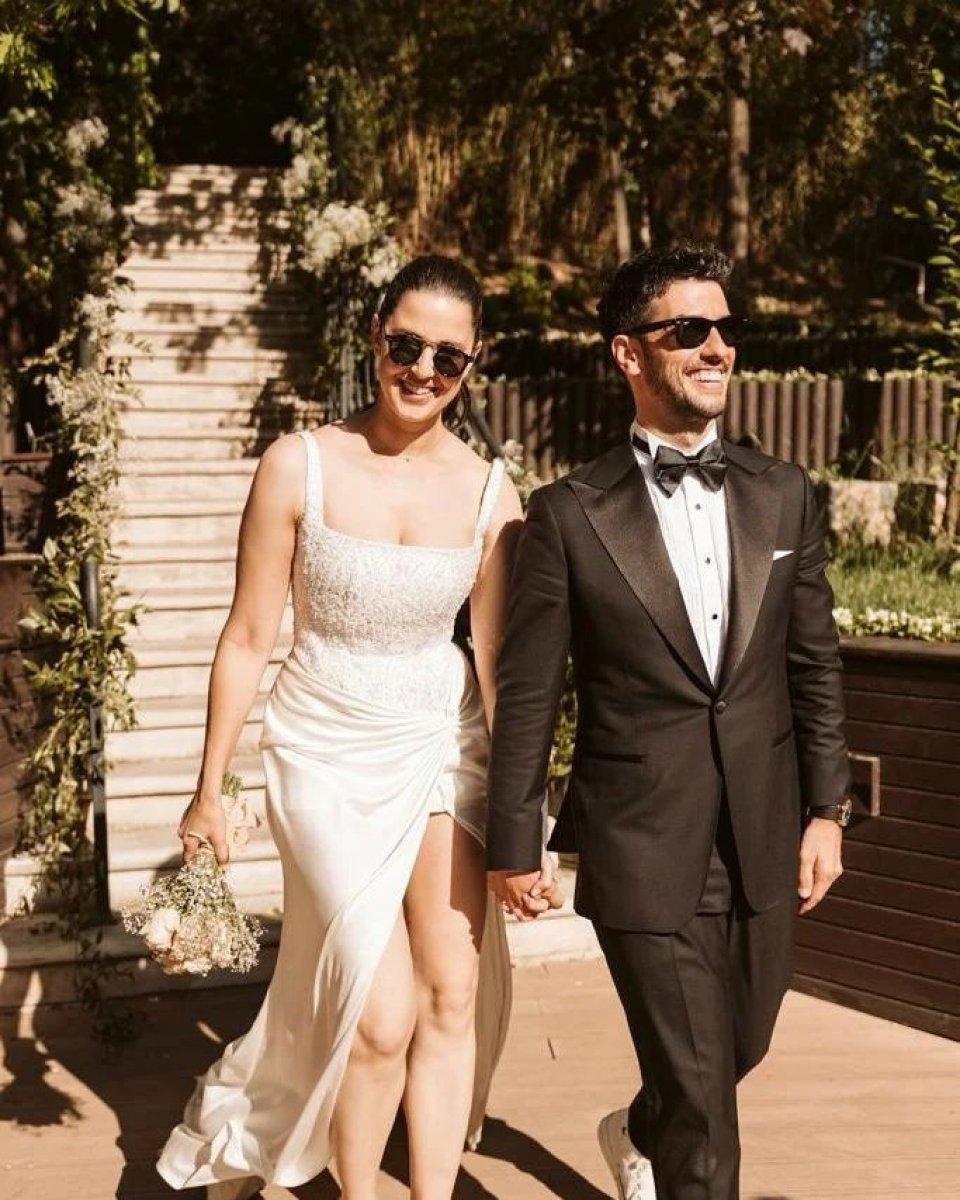 Melis Birkan, düğün fotoğraflarını paylaştı