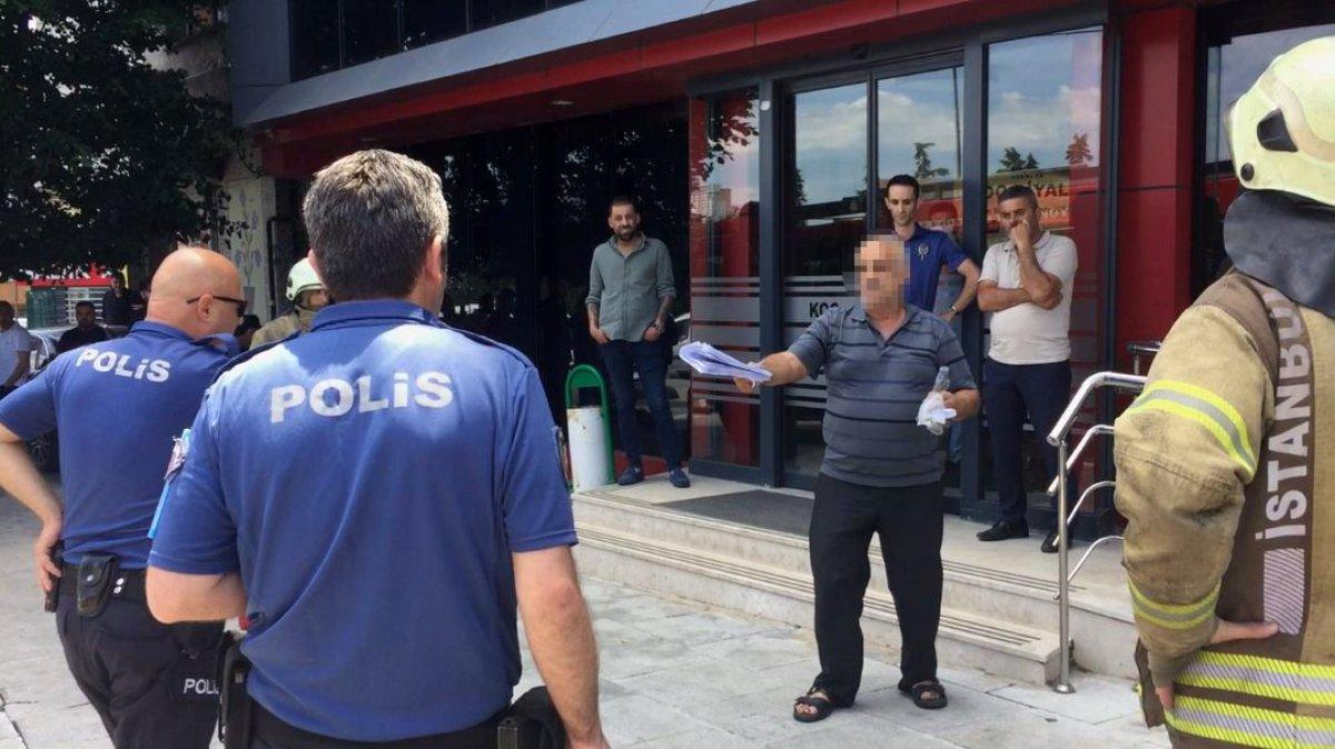 Bağcılar’da ‘dayak yedim’ deyip, kendini yakmaya çalıştı
