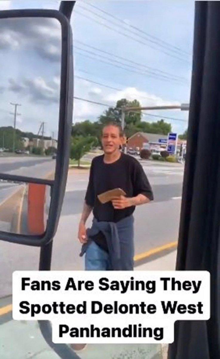 Eski NBA oyuncusu Delonte West dilencilik yaparken görüntülendi