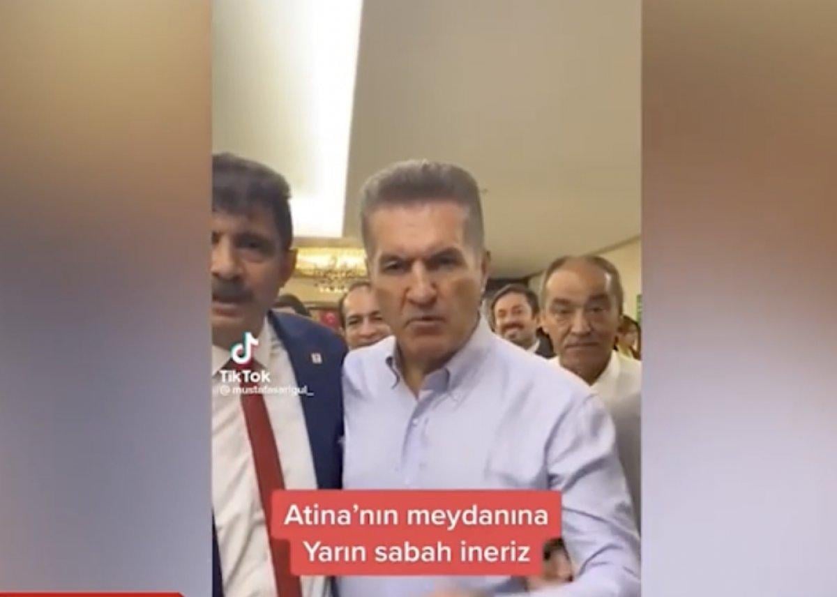 Mustafa Sarıgül: Atina meydanına yarın sabah ineriz