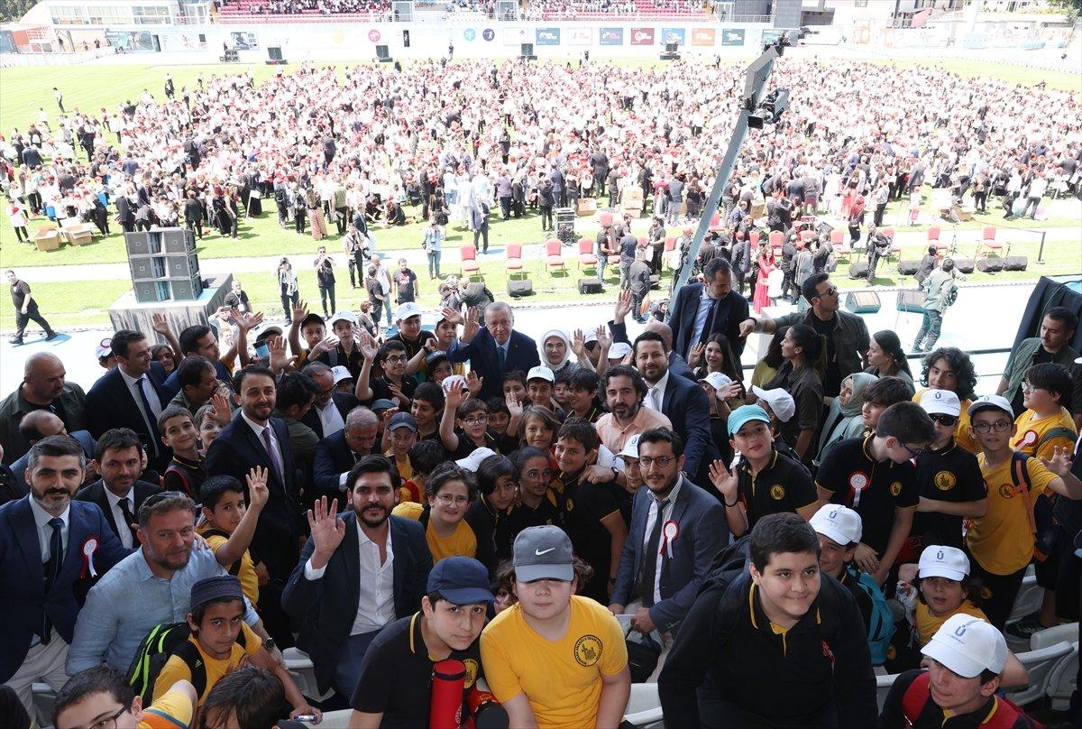 Cumhurbaşkanı Erdoğan'ın karne dağıtım töreni konuşması