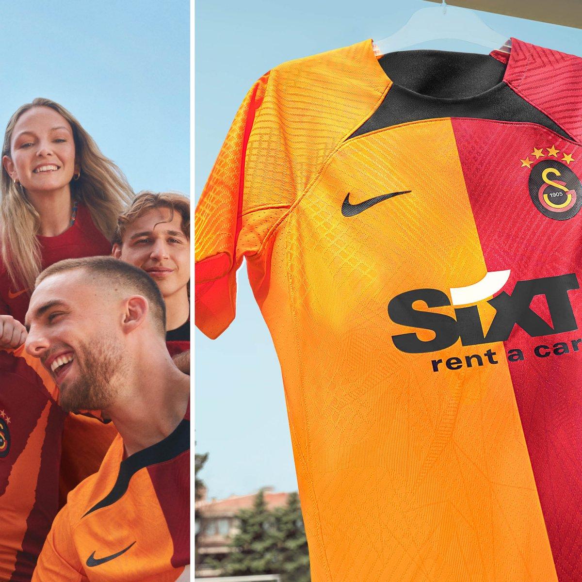 Galatasaray'ın yeni sezon iç saha forması tanıtıldı