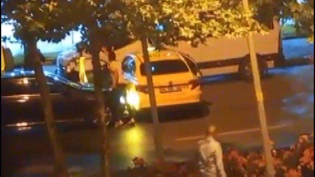 Beylikdüzü'nde eski nişanlı dehşeti: Taksinin önünü kesip saldırdı