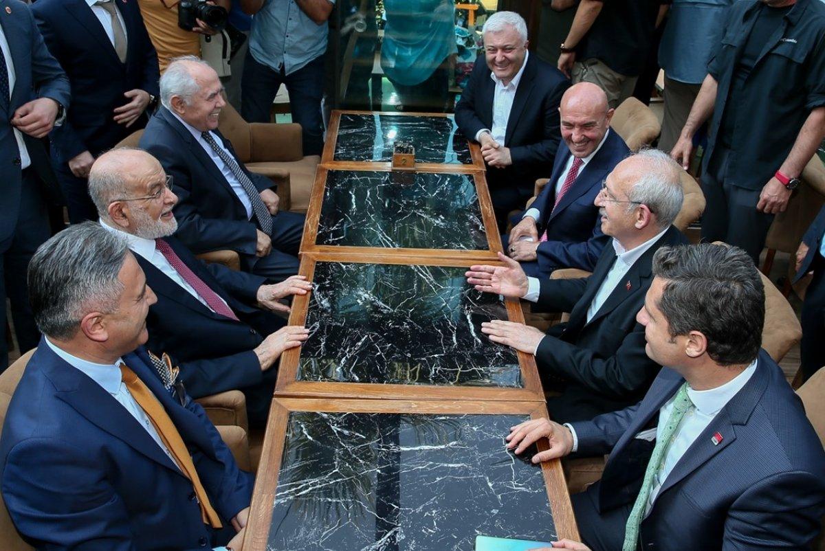 Kemal Kılıçdaroğlu ile Temel Karamollaoğlu İzmir'de buluştu
