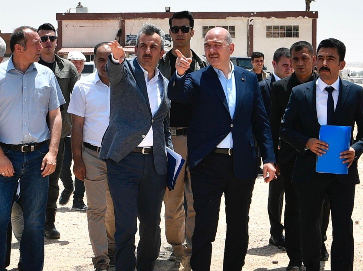 Süleyman Soylu Tel Abyad’a gitti