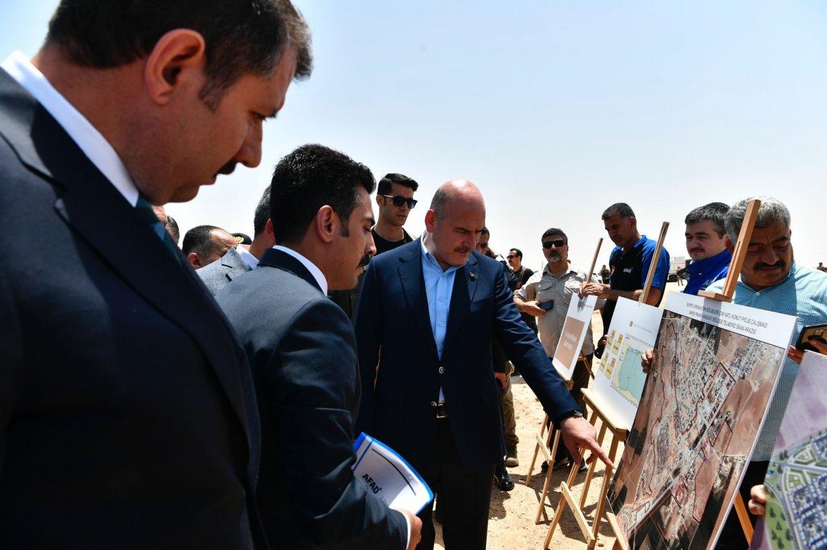 Süleyman Soylu Tel Abyad’a gitti