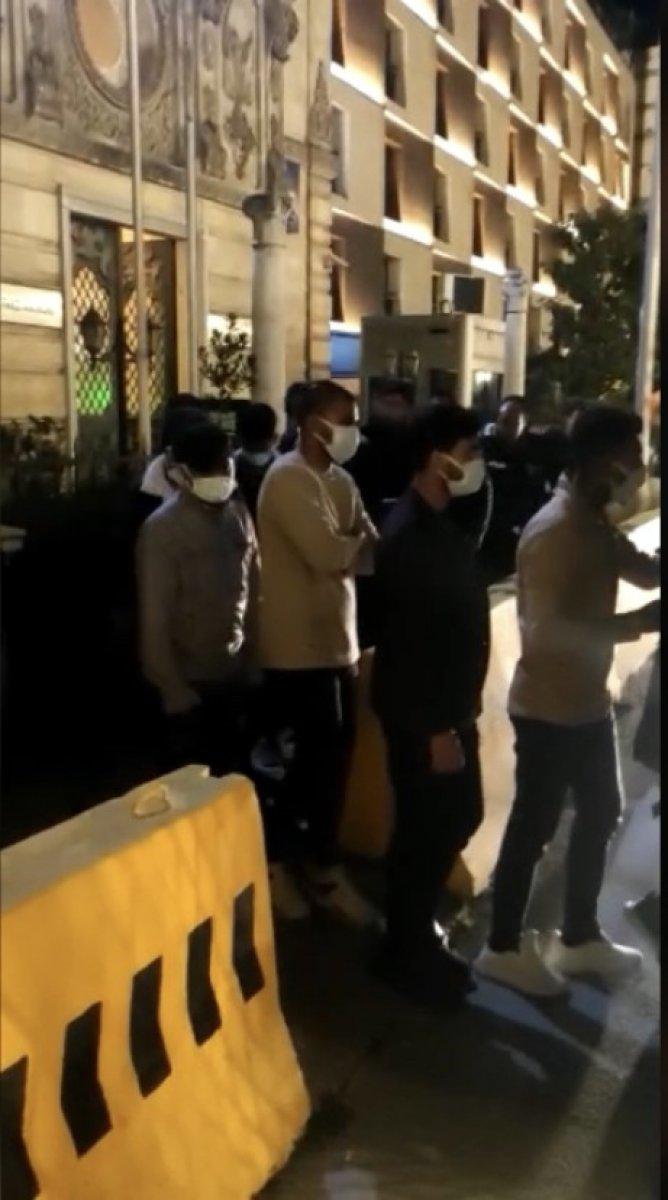 Okmeydanı’ndaki taciz ihbarından göçmen çıktı