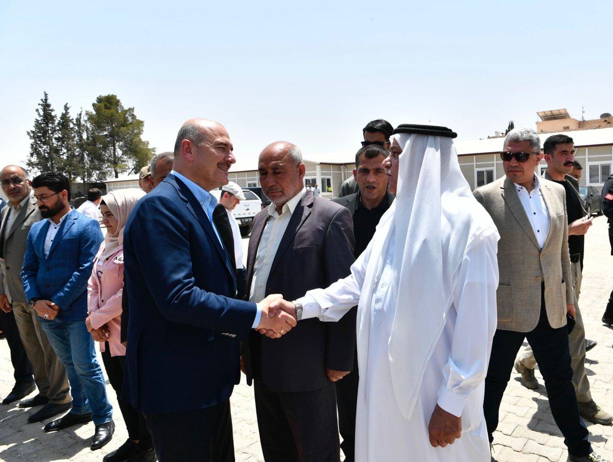 Süleyman Soylu Tel Abyad’a gitti