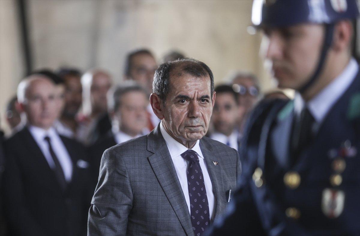 Dursun Özbek ve yönetim kurulu Anıtkabir'de