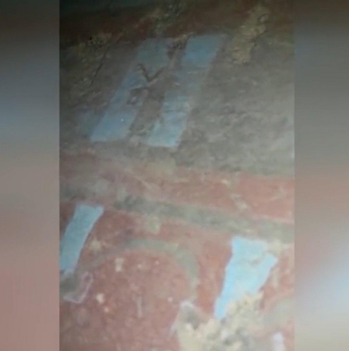 Van'da kaçak kazı yapan defineciler, 2 bin yıllık tarihi yapıyı açığa çıkardı