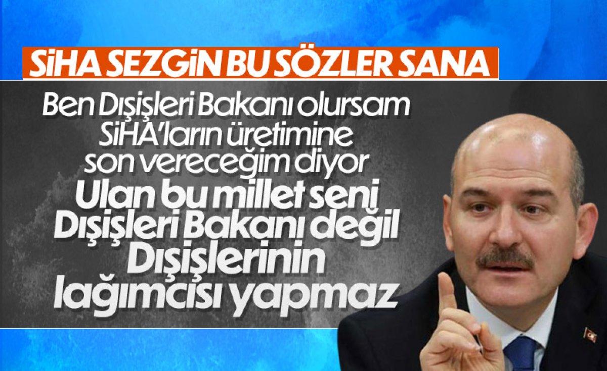 Destici'den CHP’li Tanrıkulu’na: SİHA’lar teröristleri vuruyor, onun canı yanıyor