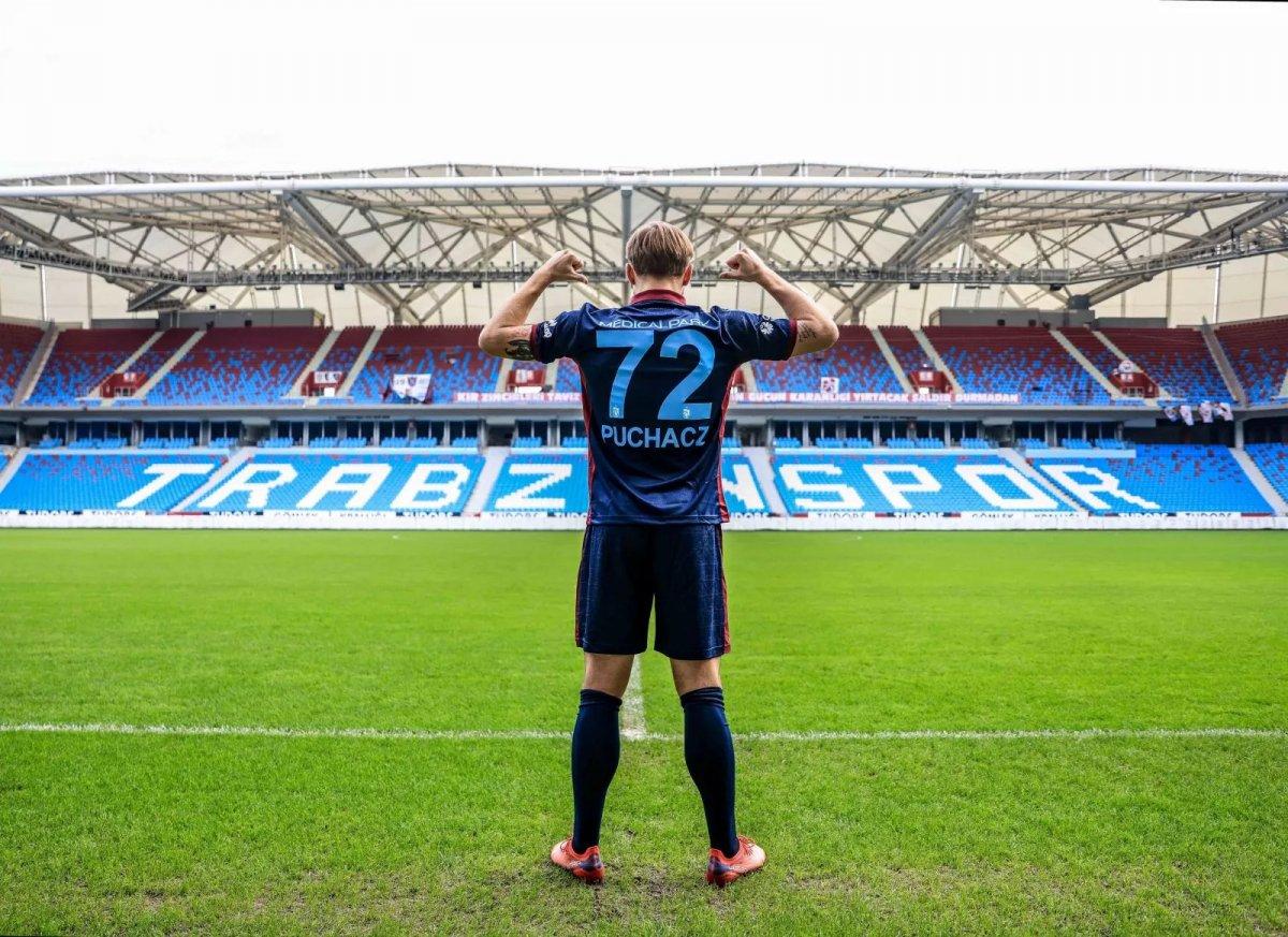 Tymoteusz Puchacz, Trabzonspor'a veda etti