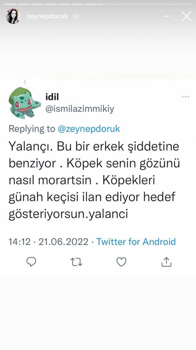 Şarkıcı Zeynep Doruk’a sokak köpeği saldırdı