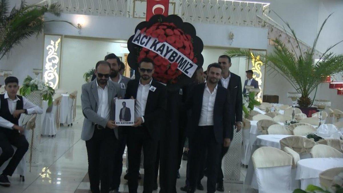 Elazığ'daki düğünde, damada cenaze töreni düzenlendi