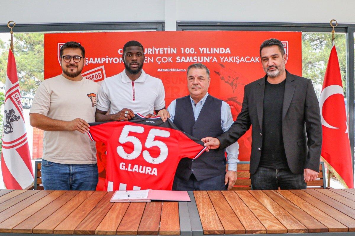 Samsunspor, Gaetan Laura ile sözleşme imzaladı