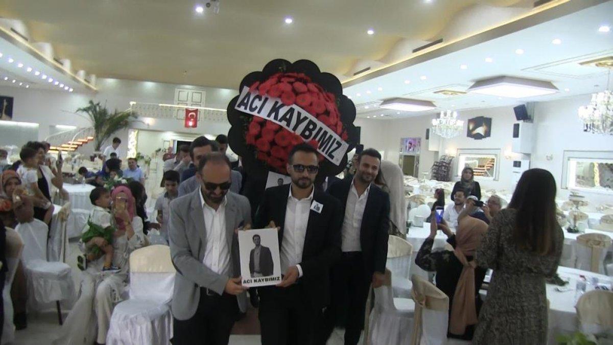 Elazığ'daki düğünde, damada cenaze töreni düzenlendi