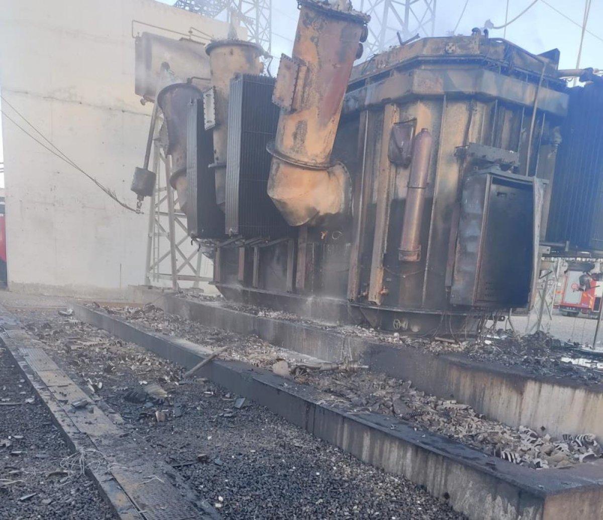 Van'da Trafo Merkezi'nde yangın çıktı