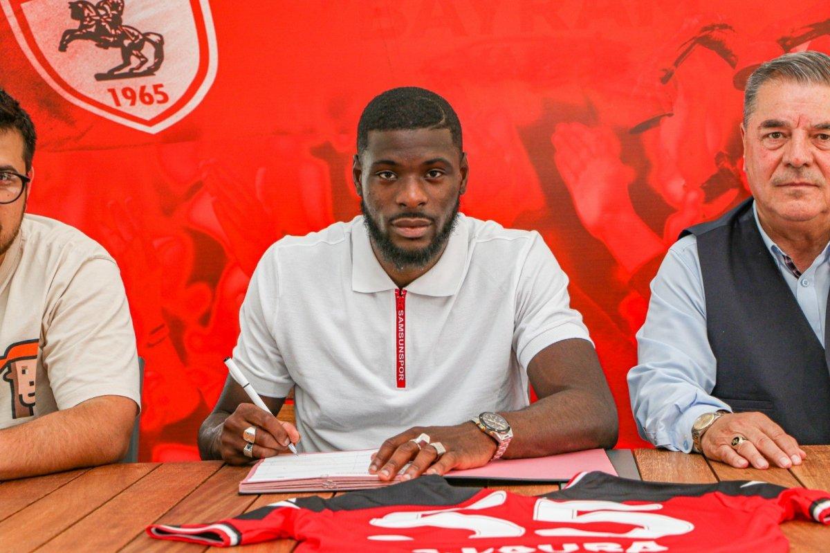 Samsunspor, Gaetan Laura ile sözleşme imzaladı