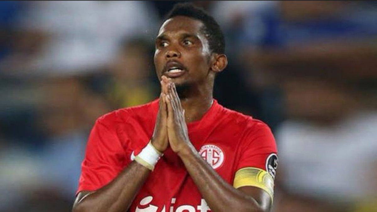 Eto'o hapse girmemek için 3,8 milyon euro ödeyecek