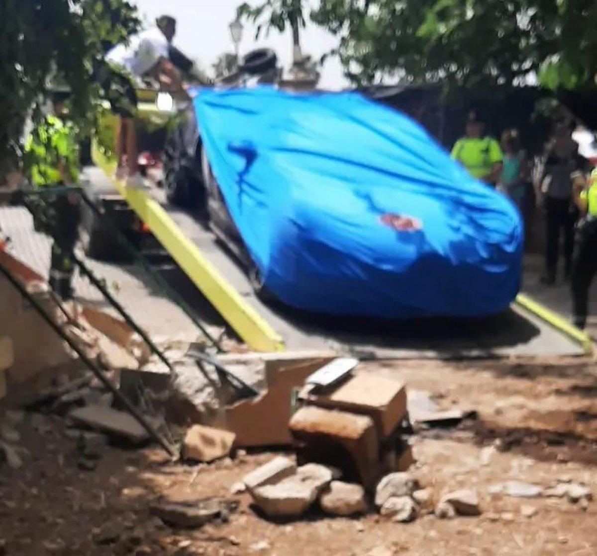 Cristiano Ronaldo'nun koruması aracıyla kaza yaptı