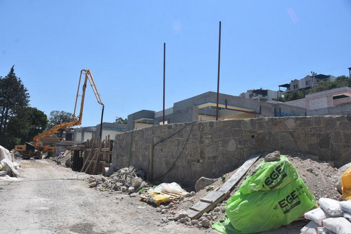Bodrum’da yasağa rağmen inşaatlar sürüyor