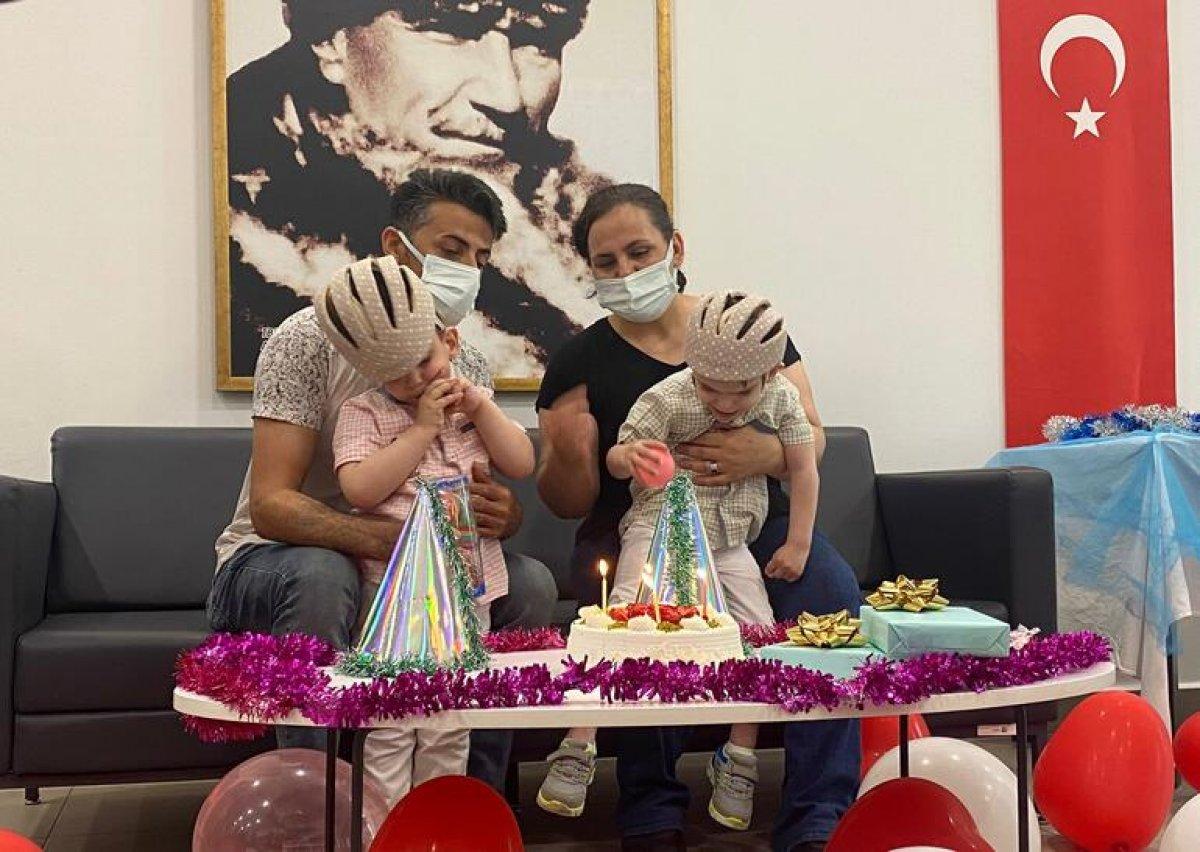 Cumhurbaşkanı himayesinde ayrılan siyam ikizleri 4 yaşında