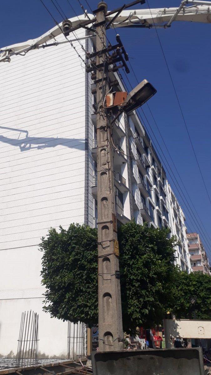 Hatay'da elektrik akımına kapılan işçi hayatını kaybetti
