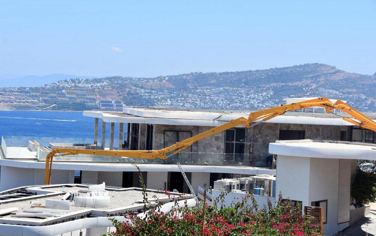 Bodrum’da yasağa rağmen inşaatlar sürüyor