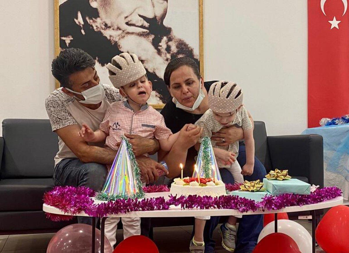 Cumhurbaşkanı himayesinde ayrılan siyam ikizleri 4 yaşında