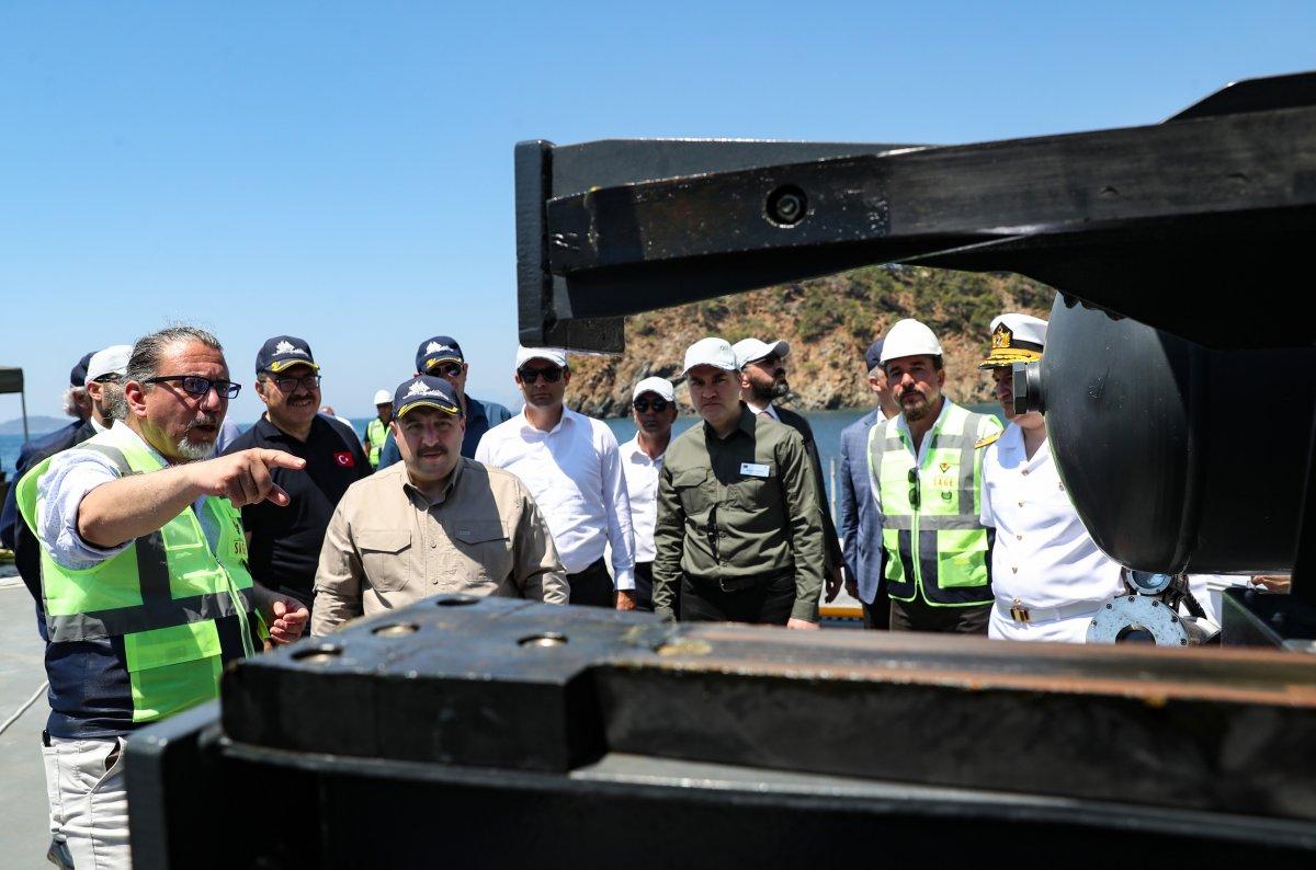 Türkiye'nin ilk denizaltı test altyapısı hayata geçirildi