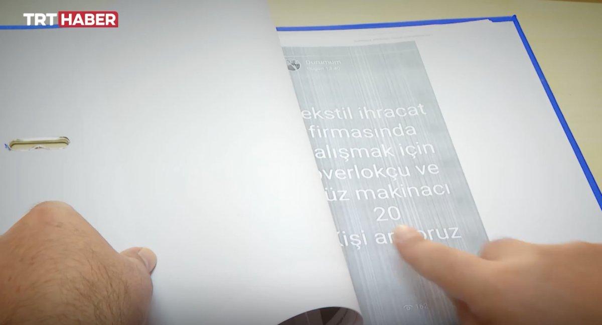 Ümraniye'de mahalle muhtarı, 7 yılda bin kişiyi iş sahibi yaptı